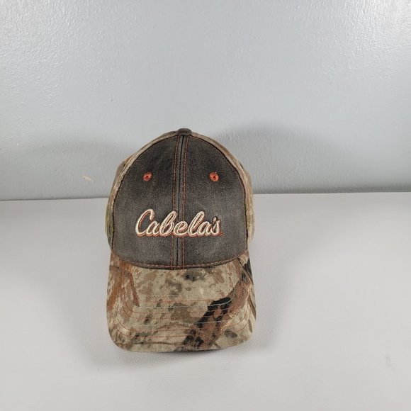 Cabelas Hat Camo Camouflage Strapback - Picture 1 of 5